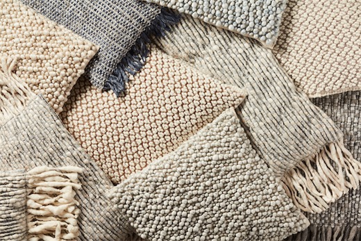image of textured pillows